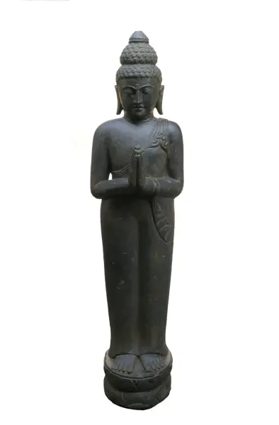 Artikelbild 5 des Artikels “Stehender Buddha, 175cm hoch, antikisiert “